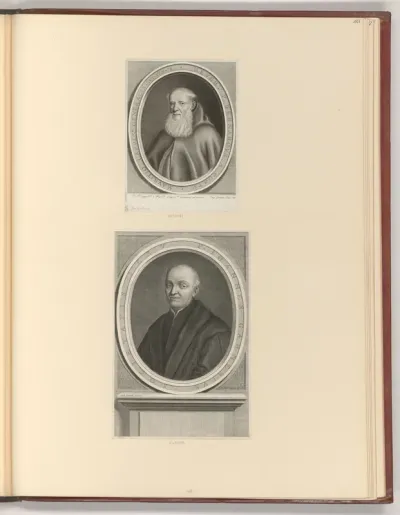 Porträts Bernard de Porty; Jean Garnier