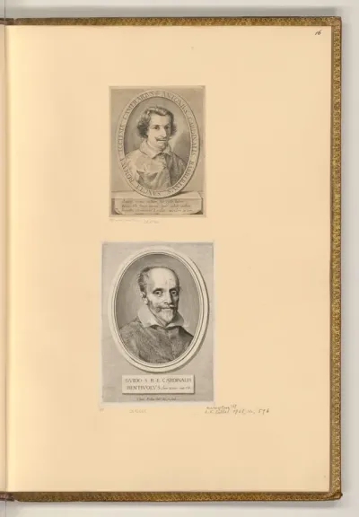Porträts Cardinal Antonio Barberini; Guido Bentivoglio d'Aragona
