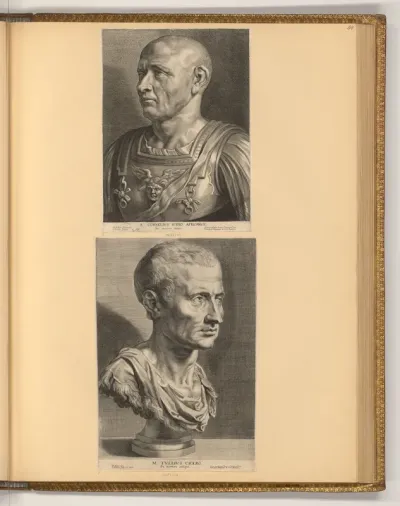 Porträts Cornelius Scipio Africanus, M. Tullius Cicero