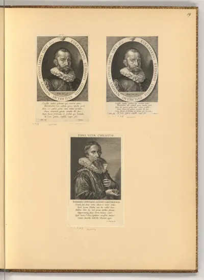 Porträts Everhard van Reyd; Johannes Antonis Fontanus