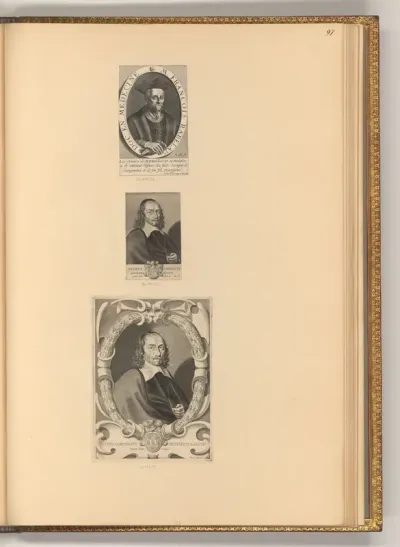 Porträts François Rabelais, Pierre Corneille