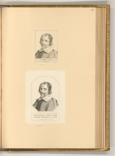 Porträts Gabriel Naudé