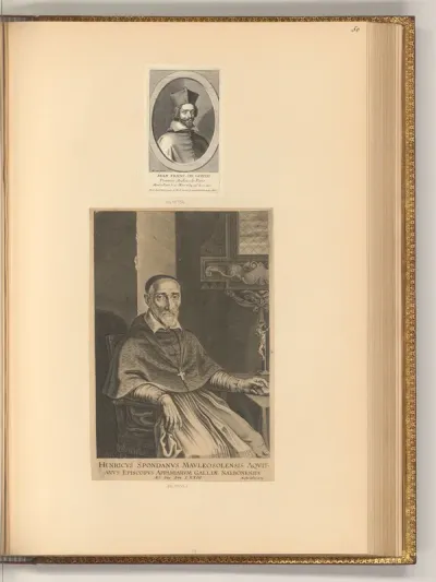 Porträts Jean François Paul de Gondi, Henricus Spondanus