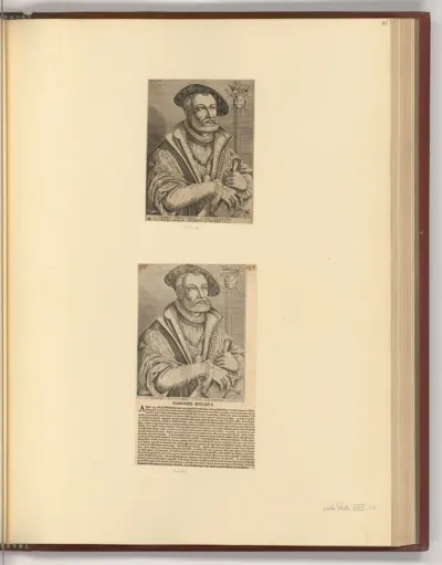 Porträts Johann Beuckels (Buchillustration)