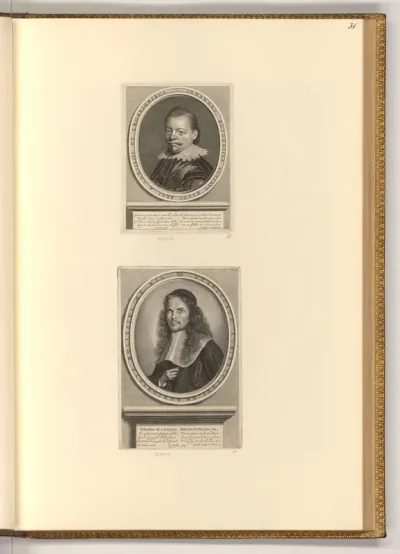 Porträts Johannes Rutgers; Stanislaus Lubienietz