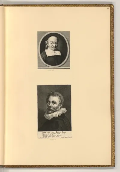 Porträts Joost vanden Vondel; Cornelis Ketel