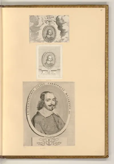 Porträts Jules Cardinal Mazarin