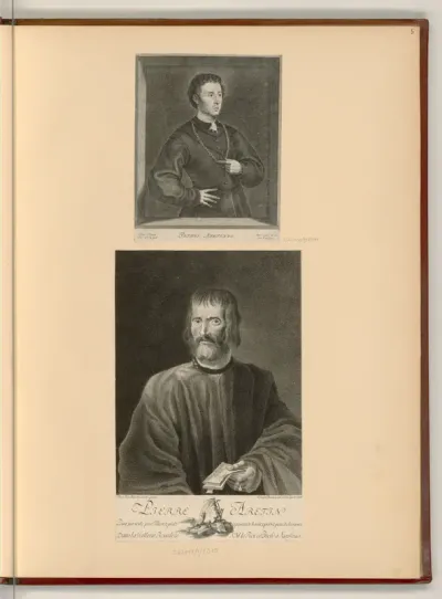 Porträts Petrus Aretinus