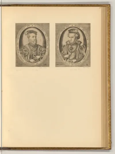 Porträts Wilhelm von Cleve, Maria von Cleve