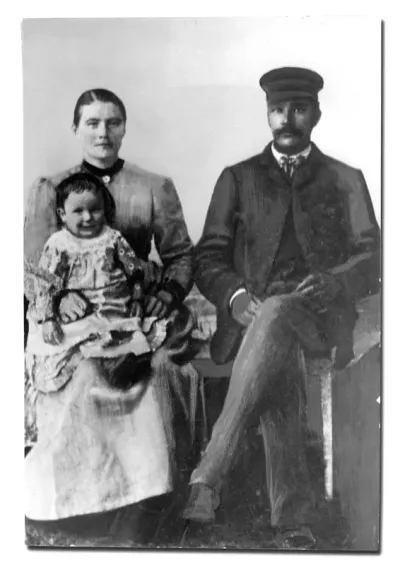 porträtt, familj