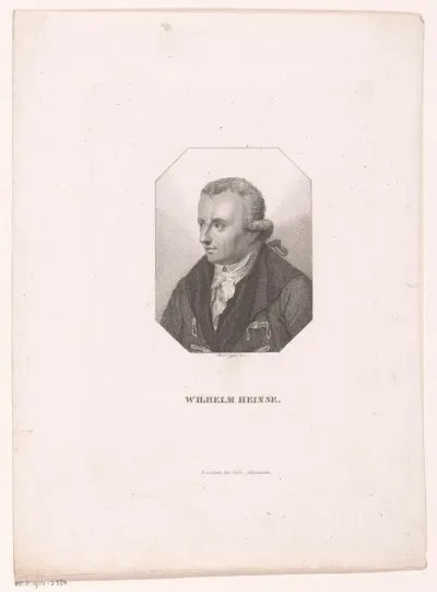Portreet van Wilhelm Heinse