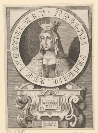 Portret Adelheid van Maurienne