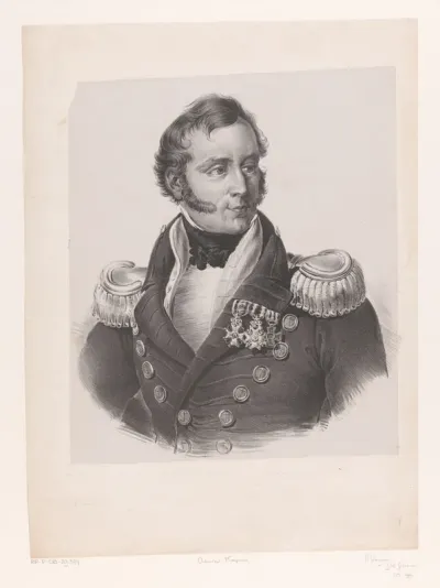 Portret Admiraal Jan Coenraad Koopman