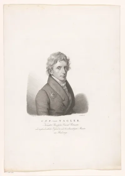 Portret Carl Ferdinand Friedrich von Nagler