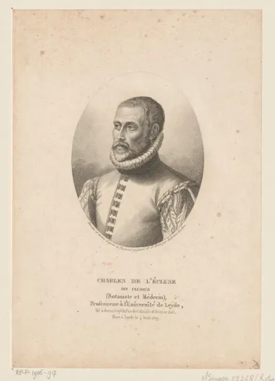 Portret Carolus Clusius