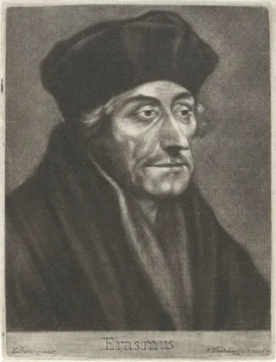 Portret Desiderius Erasmus