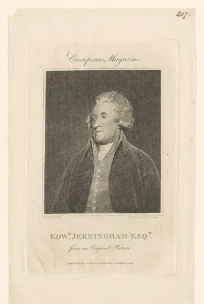Portret Edward Jerningham