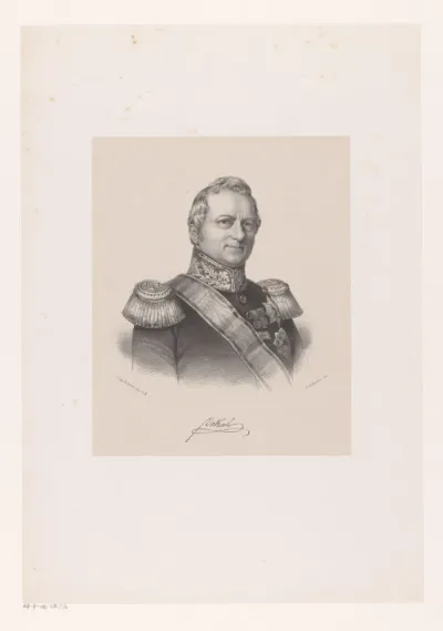 Portret Hendrik Merkus de Kock