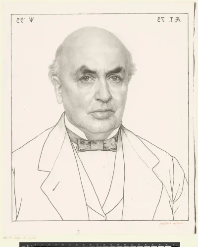 Portret Isaäc Dignus Fransen van de Putte