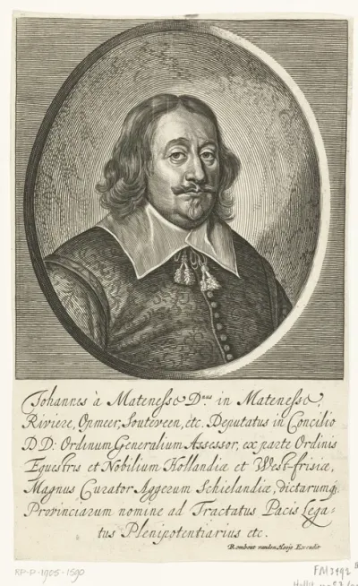 Portret Johan van Mathenesse