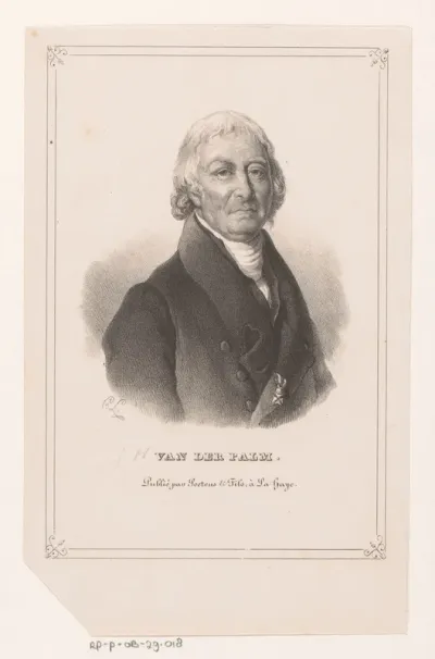 Portret Johannes Henricus van der Palm