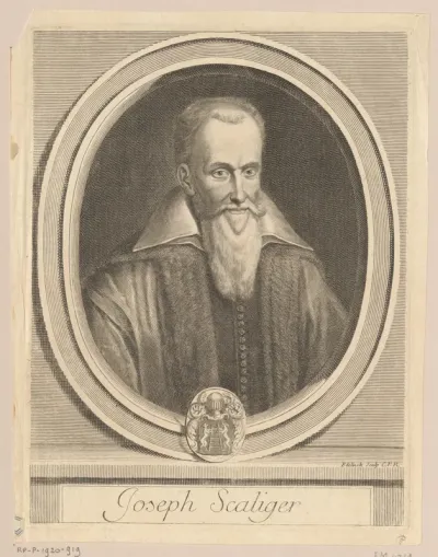 Portret Josephus Scaliger