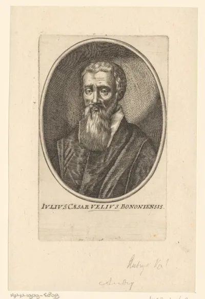 Portret Julius Caesar Velius