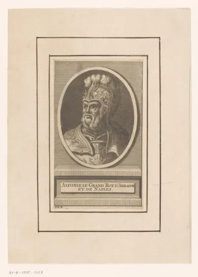 Portret, mogelijk van Alfons V van Aragón