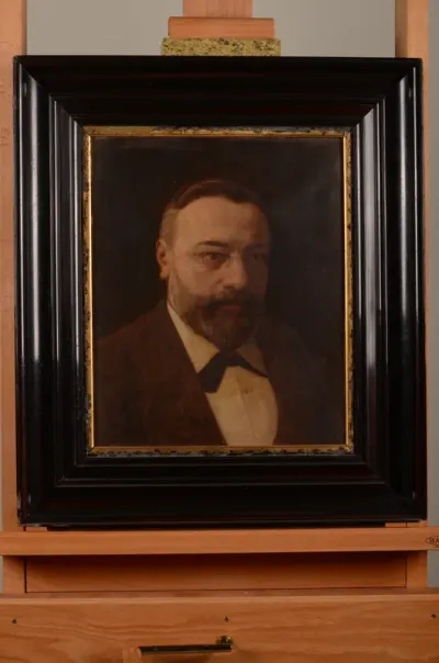 Portret Mr. A.P. de Lange