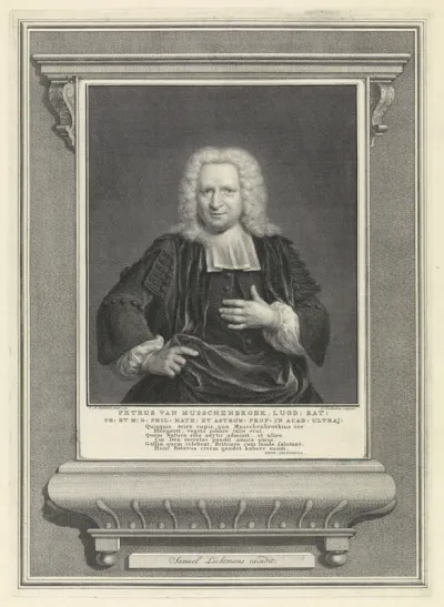 Portret Petrus van Musschenbroek