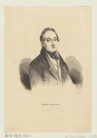 Portret Pietro Coletta