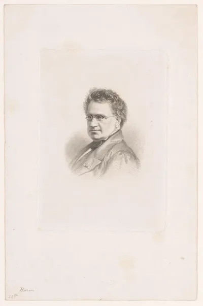 Portret van A.A.F. Baron