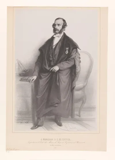 Portret van A.C. de Cuyper