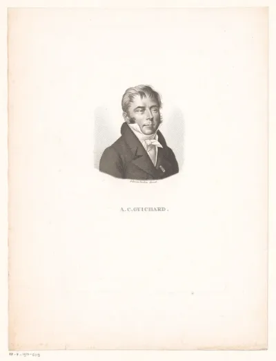 Portret van A.C. Guichard