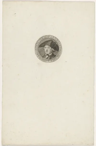 Portret van A.D. van den Santheuvel