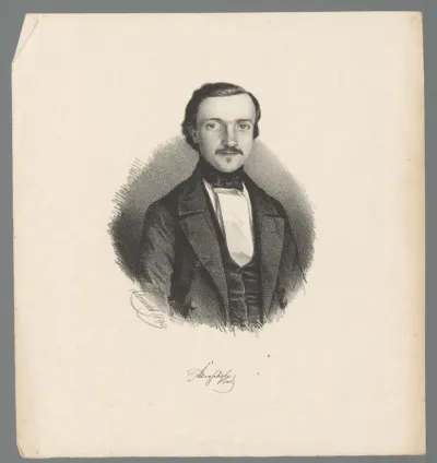 Portret van A. Drasche