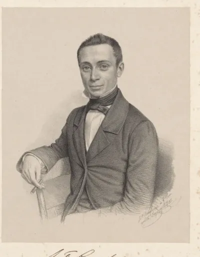 Portret van A.F. Goudriaan
