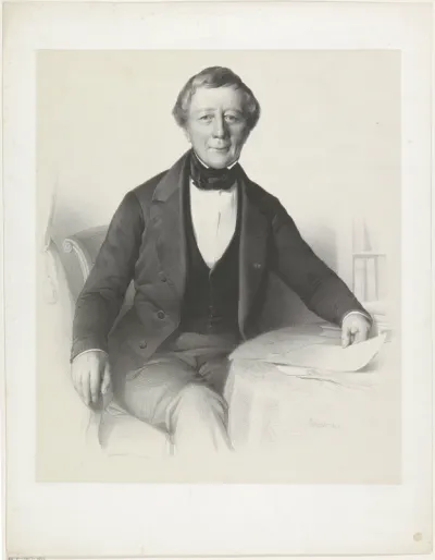 Portret van A.J. Helmich