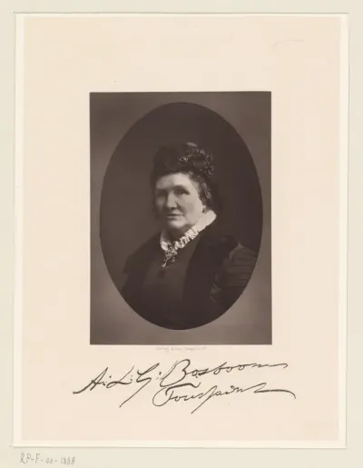 Portret van A.L.G. Bosboom-Toussaint