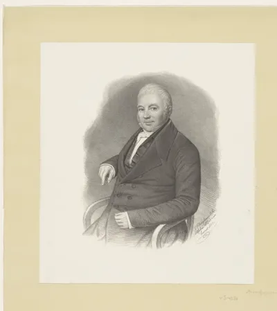 Portret van A. Lemson Pynaecker