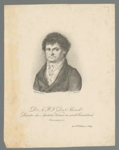 Portret van A.P.I. Du Mênil