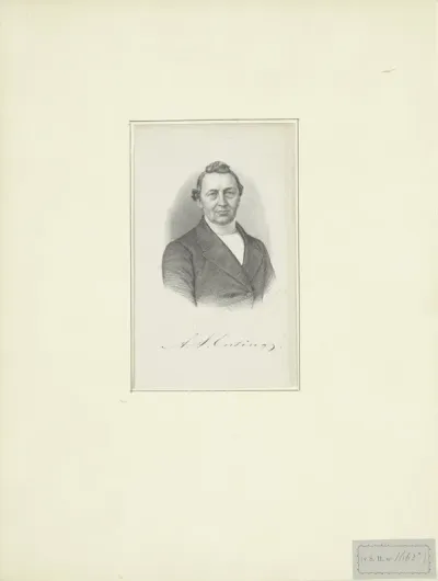 Portret van A.S. Entingh