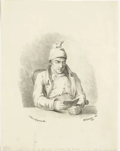 Portret van A. Sandberg
