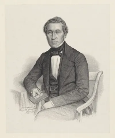 Portret van A. van der Leeuw