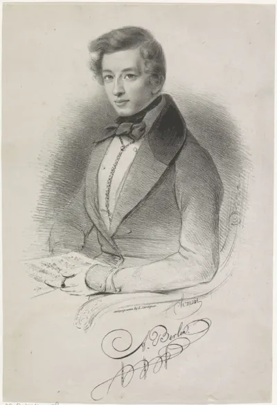 Portret van A. W. Berlijn