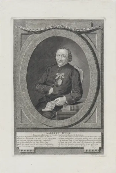 Portret van Aalbert Wels