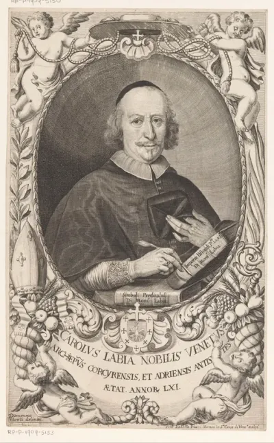 Portret van aartsbisschop Carlo Labia