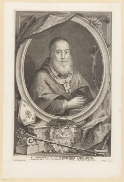 Portret van aartsbisschop Fra Bonaventura Barberini