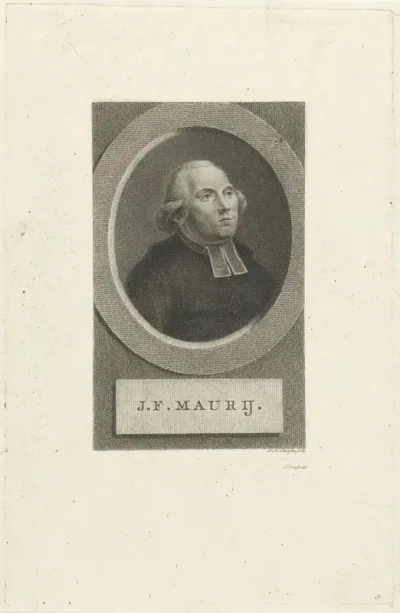 Portret van aartsbisschop Jean-Sifrein Maury
