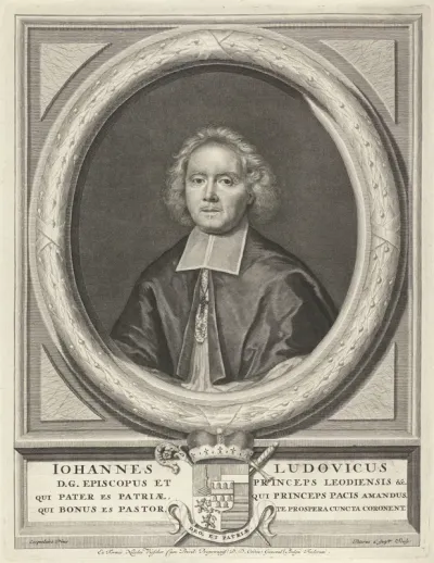 Portret van aartsbisschop Johannes Lodewijk van Elderen